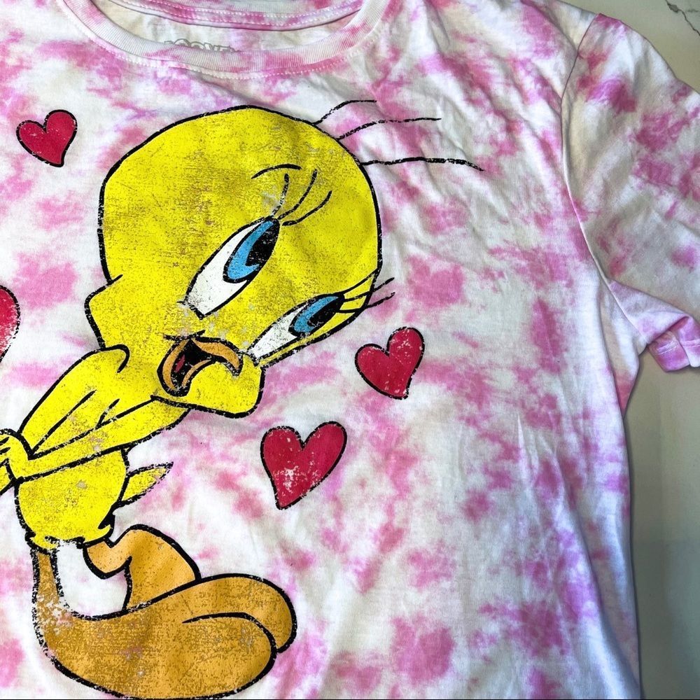 LOONEY TUNES | Tye Dye Tweety Bird Tee - Picture 6 of 11